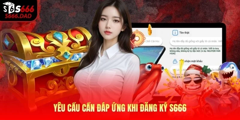 Yêu cầu cần đáp ứng khi đăng ký S666